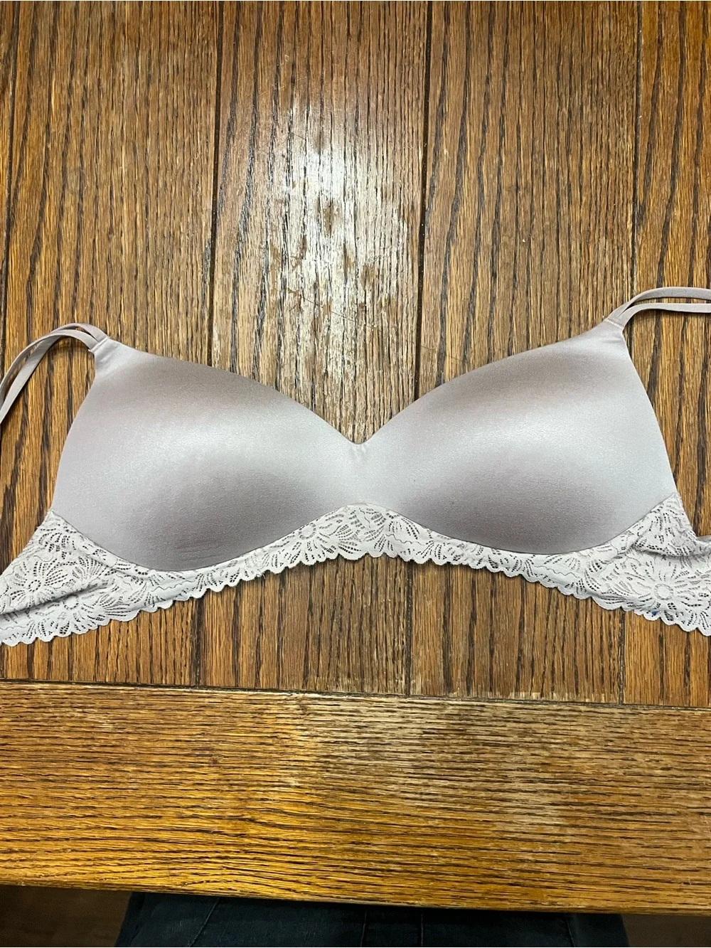 aerie Real sunnie wireless push up bra 38C Taupe Wireless Bra Aerie Bra